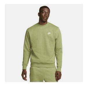 Nike Men's Olive Crewneck Sweater